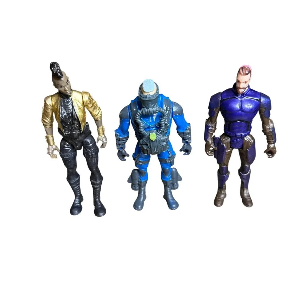 Action Figures Lot 3 Final Faction Figures Torn, Riptide‎ and Sgt Ruck